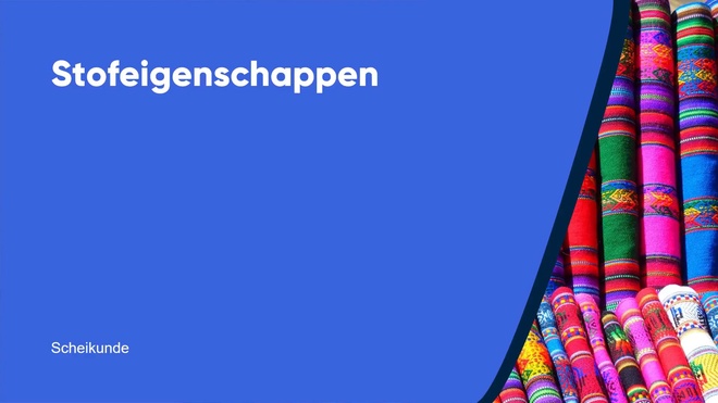 Stofeigenschappen