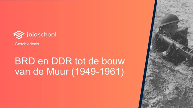BRD en DDR tot de bouw van de Muur (1949-1961)