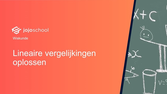 Lineaire vergelijkingen oplossen