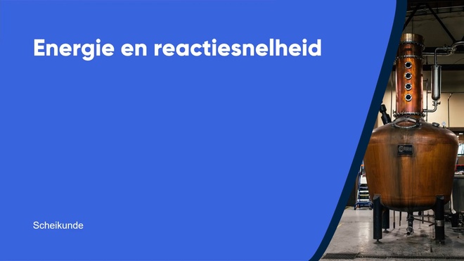 Energie en reactiesnelheid