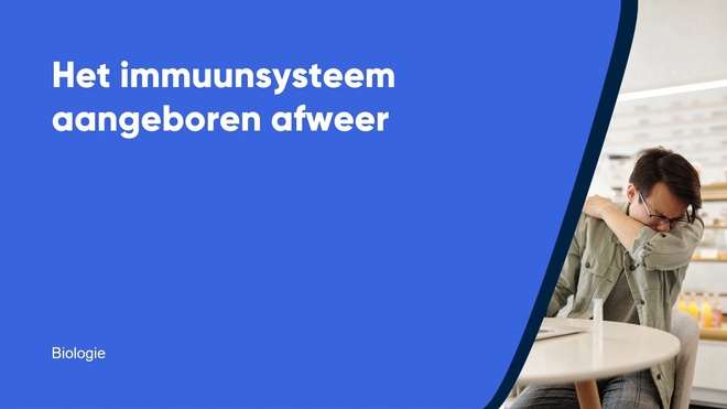 Het immuunsysteem aangeboren afweer