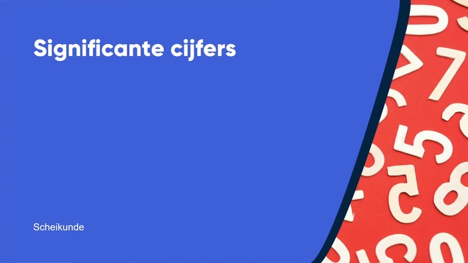 Significante cijfers