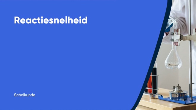 Reactiesnelheid