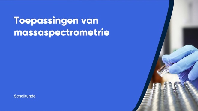 Toepassingen van massaspectrometrie