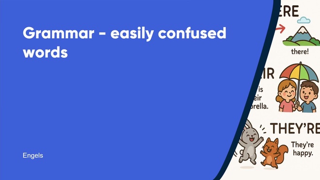 Easily confused words