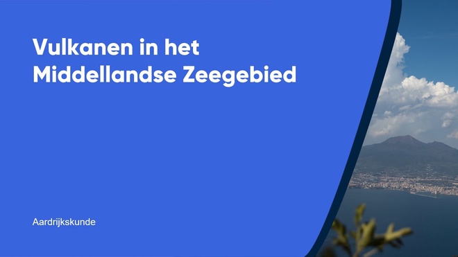 Vulkanen in het Middellandse Zeegebied