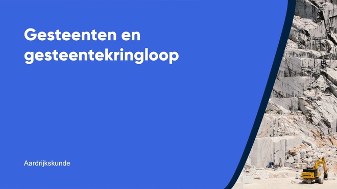Gesteenten en gesteentekringloop