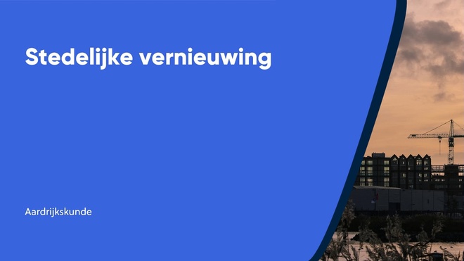 Stedelijke vernieuwing