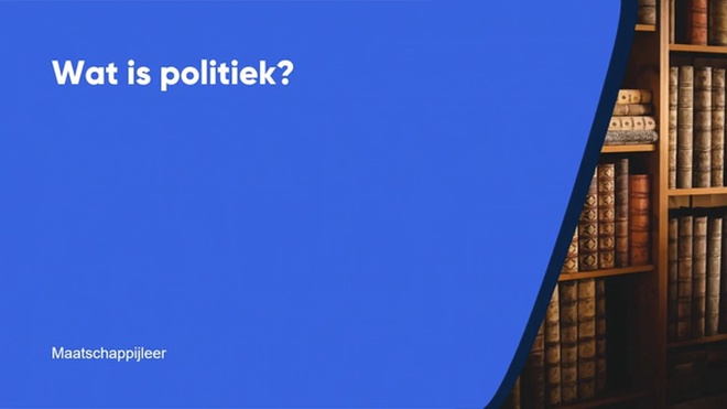 Wat is politiek?