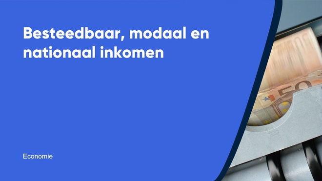 Besteedbaar, modaal en nationaal inkomen
