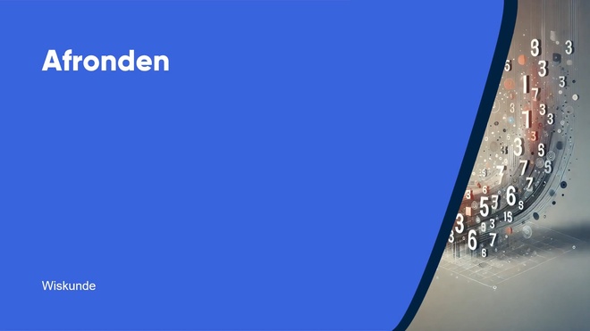 Afronden