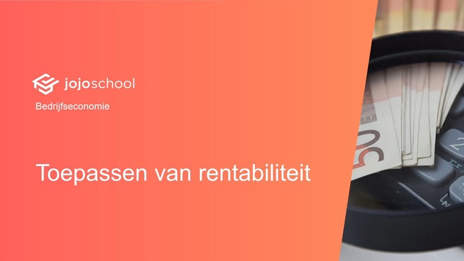 Toepassen van rentabiliteit