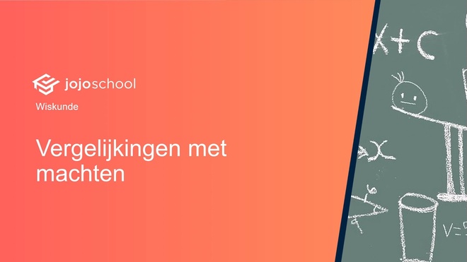 Vergelijkingen met machten