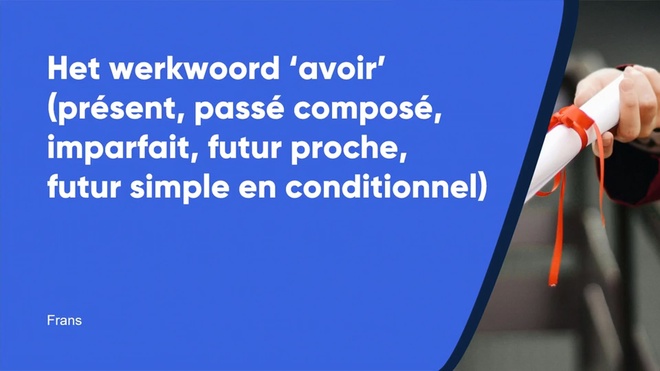 Het werkwoord 'avoir'