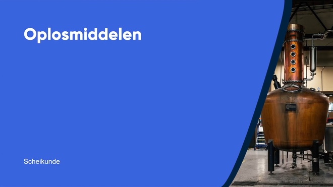 Oplosmiddelen