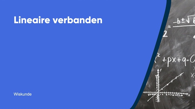Lineaire verbanden