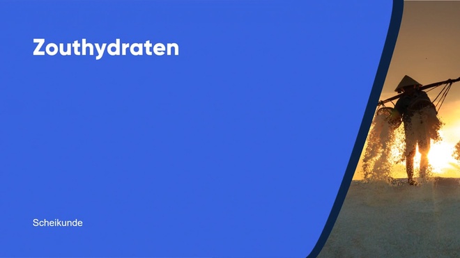 Zouthydraten