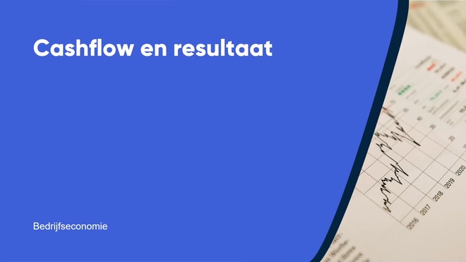 Cashflow en resultaat