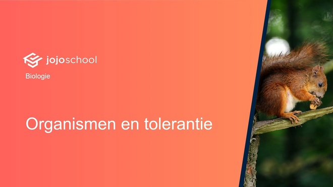 Organismen en tolerantie