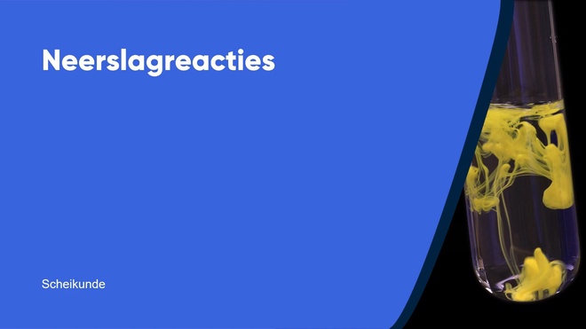 Neerslagreacties