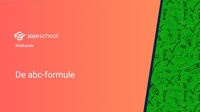 De abc-formule