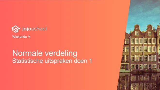 Statistische uitspraken doen 1