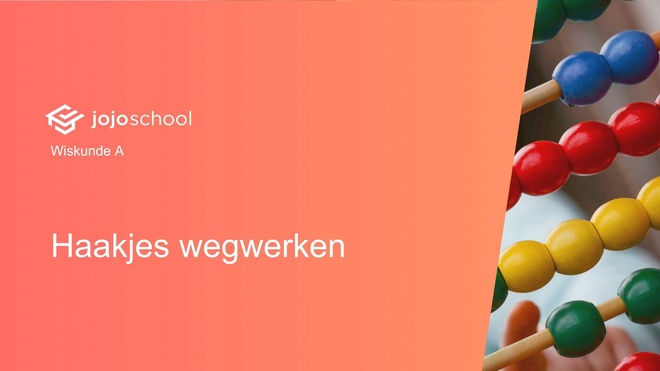 Haakjes wegwerken