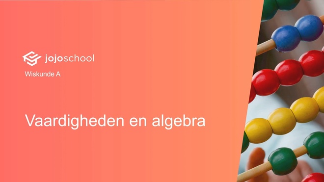 Vaardigheden en algebra