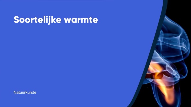 Soortelijke warmte