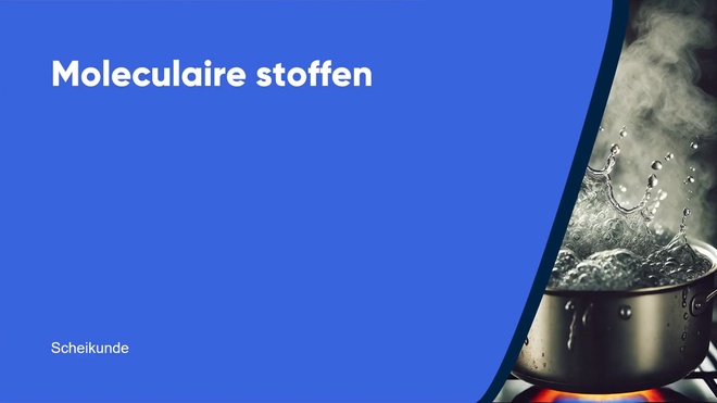 Moleculaire stoffen