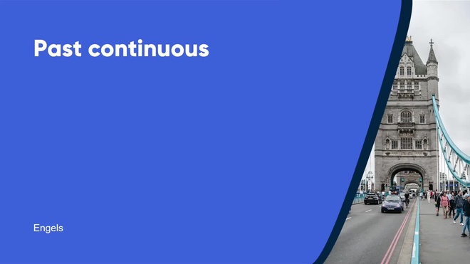 Past continuous