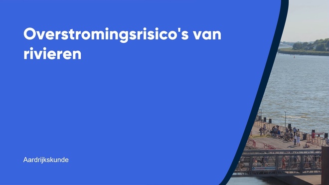 Overstromingsrisico's van rivieren