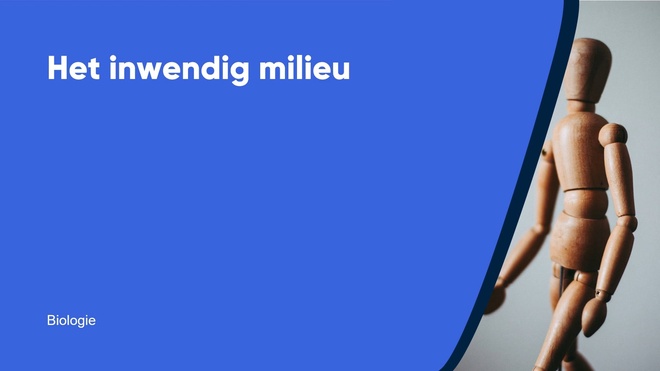 Het inwendig milieu