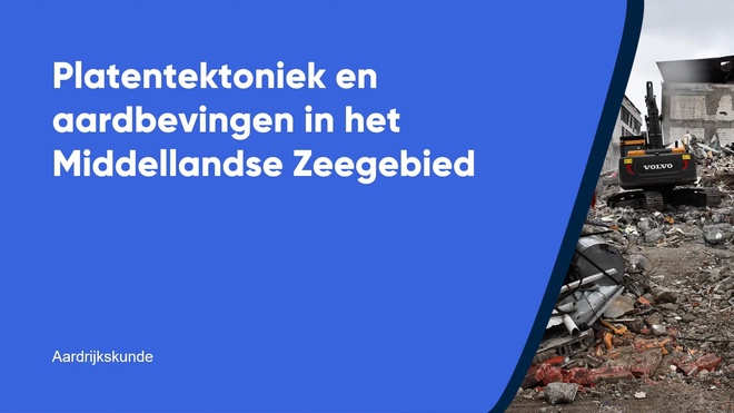 Platentektoniek en aardbevingen in het Middellandse Zeegebied