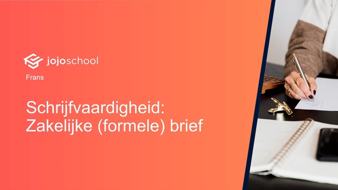 Zakelijke (formele) brief