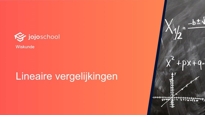 Lineaire vergelijkingen