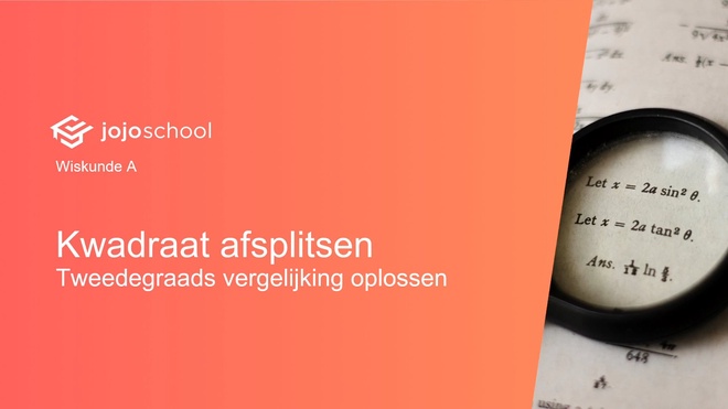Kwadraat afsplitsen