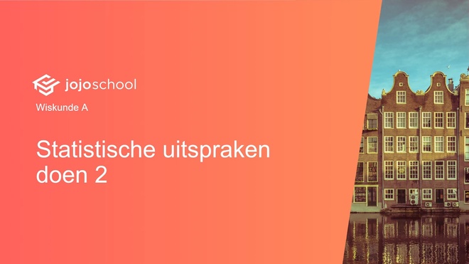 Statistische uitspraken doen 2