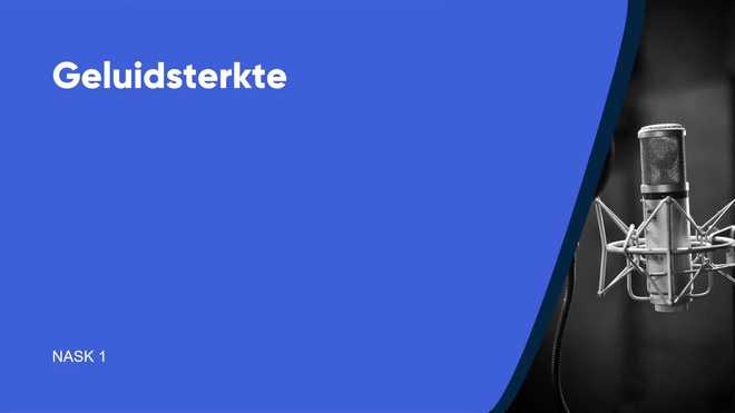Geluidssterkte