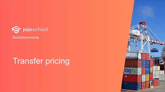 Transfer pricing