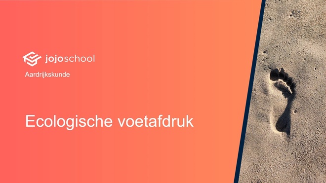 Ecologische voetafdruk