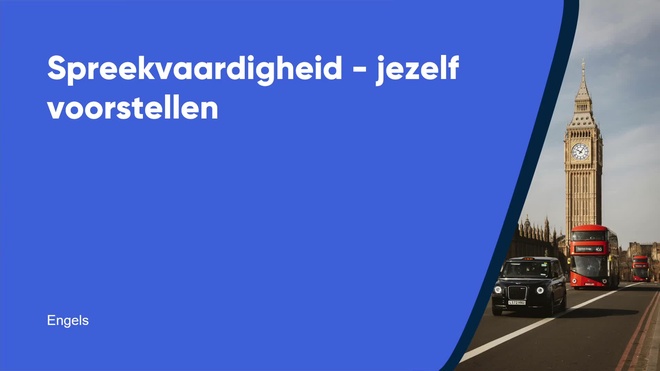 Jezelf voorstellen