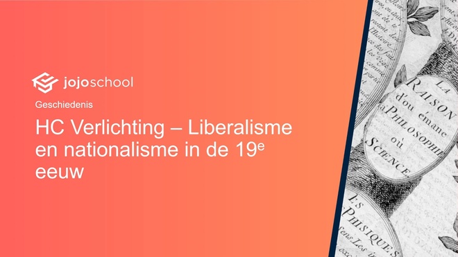 Liberalisme en nationalisme in de 19e eeuw