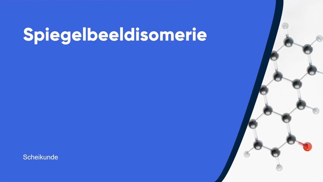 Spiegelbeeldisomerie