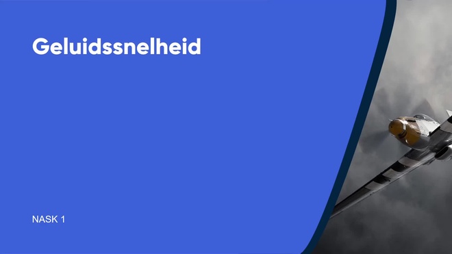 Geluidssnelheid