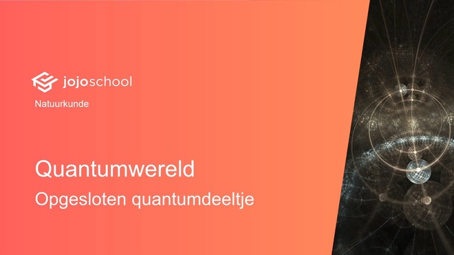 Opgesloten quantumdeeltje