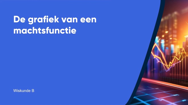 De grafiek van een machtsfunctie