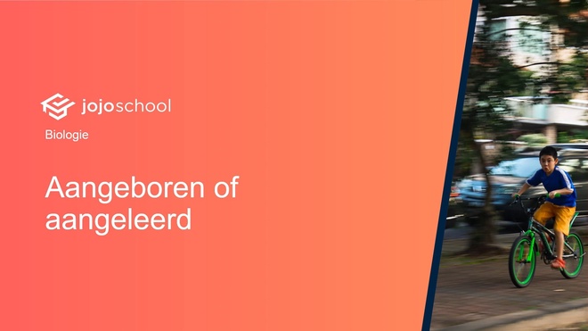 Aangeboren of aangeleerd
