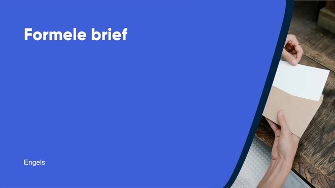 Formele brief