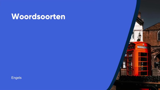 Woordsoorten
